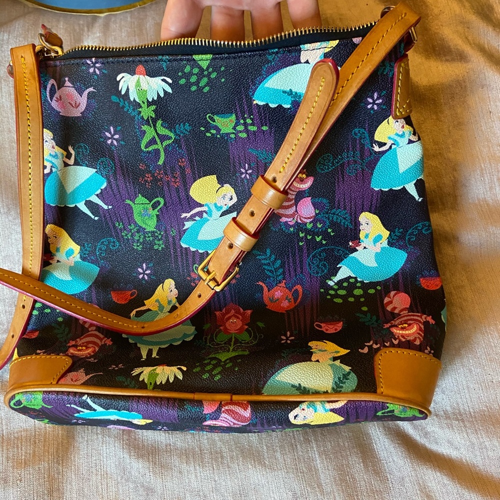 Dooney and Bourke Alice in Wonderland satchel